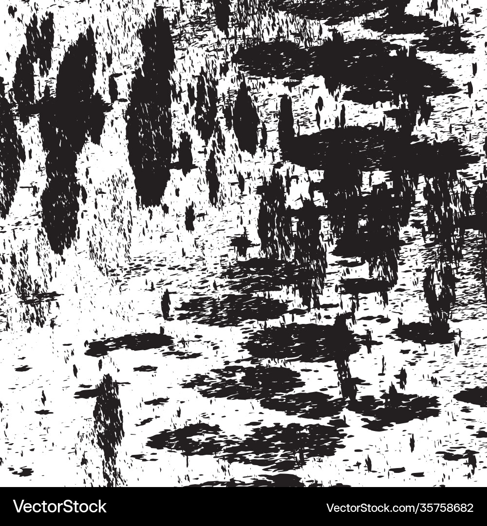 Distress overlay texture vector image