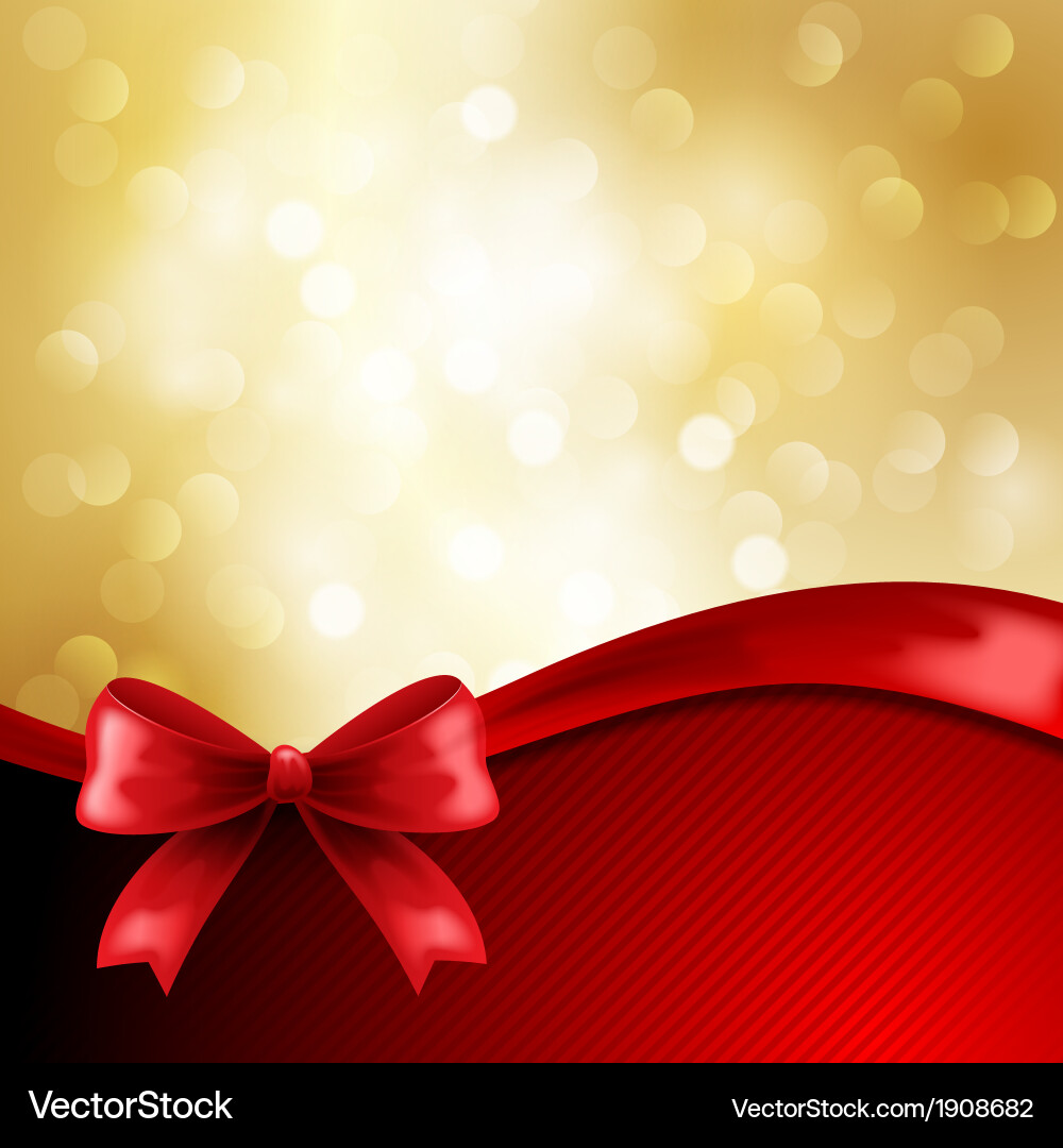 Elegant Holiday Gift Cards Vector Image