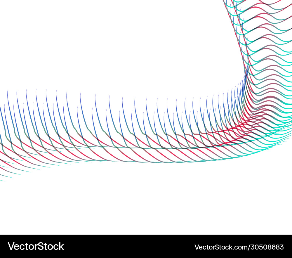 Abstract background blend wave line design Abstract background blend wave line design vector image
