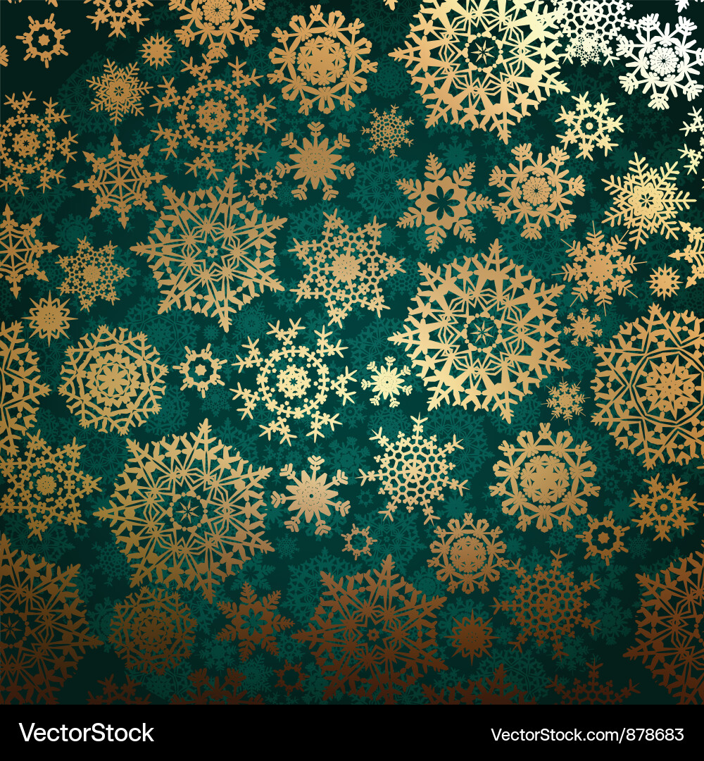 Christmas pattern snowflake Vector Image