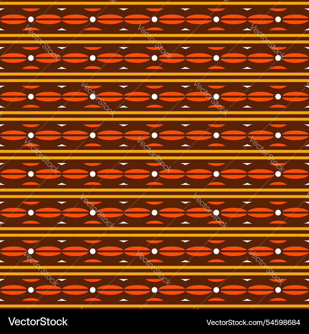 Kenya pattern design abstract collection Vector Image