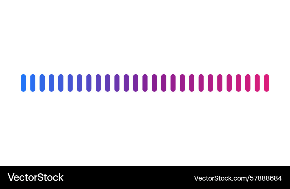 Loading or progress completed percentage bar Vector Image