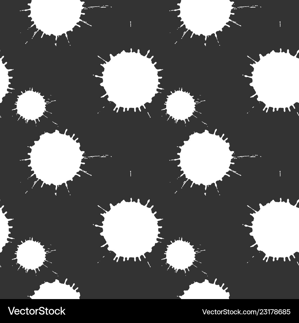 Abstract paint splashes and blots pattern Abstract paint splashes and blots pattern Vector Image