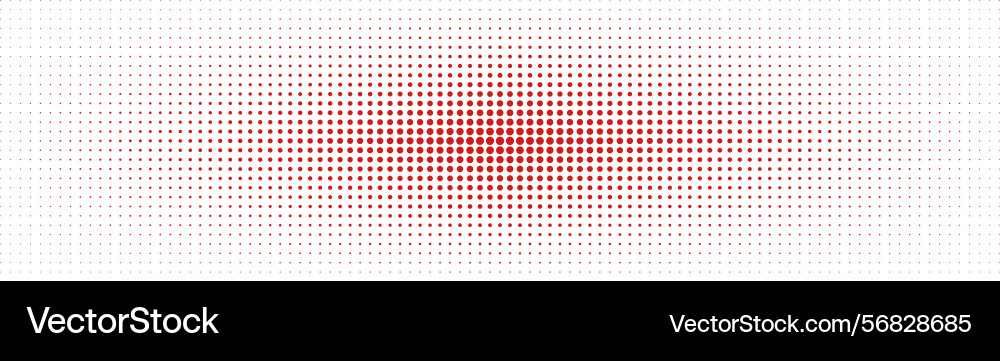 Abstract red halftone texture with dispersed dots Vector Image