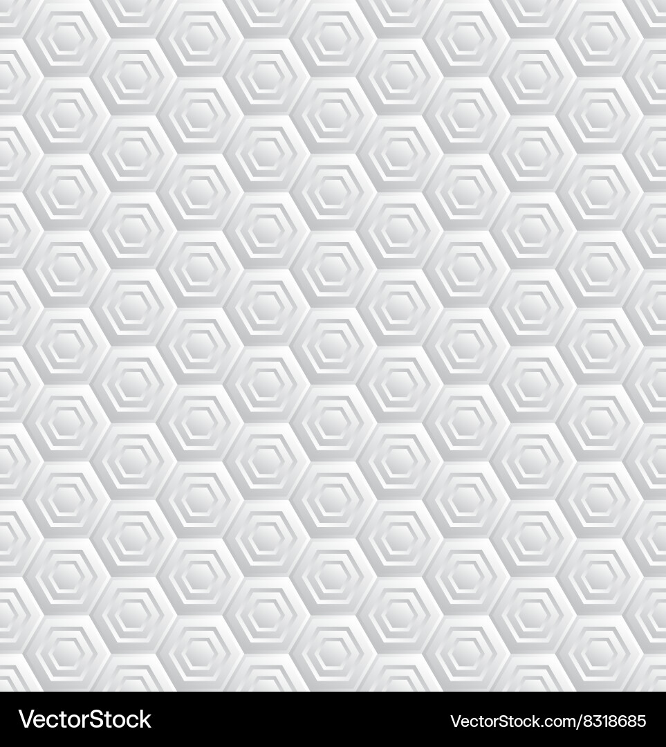 Hexagonal pattern seamless vector image