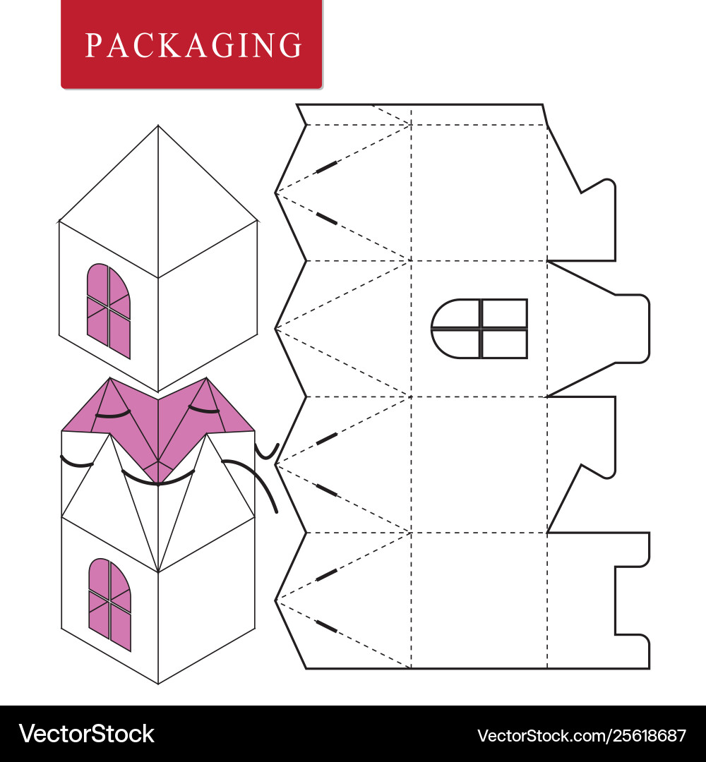 Package for object box Package for object box vector image