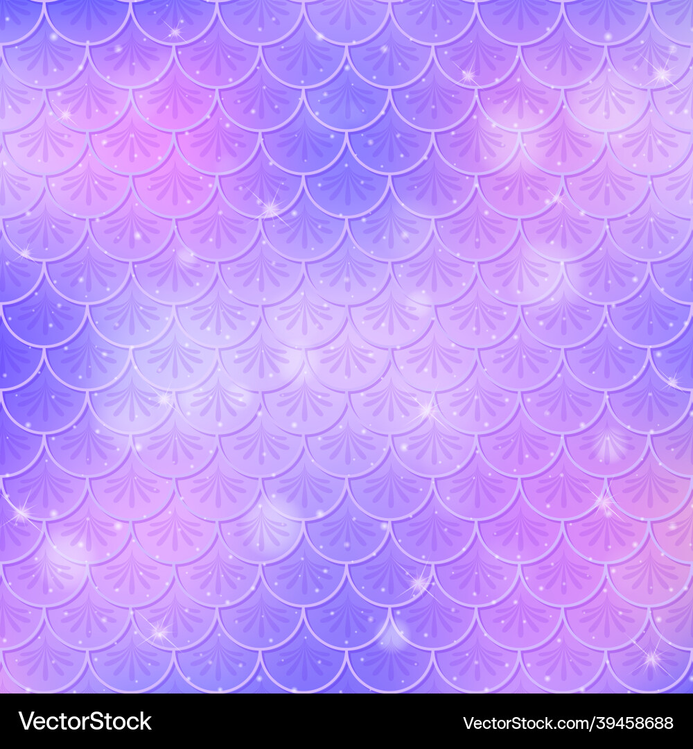 Fish scale seamless pattern background Vector Image