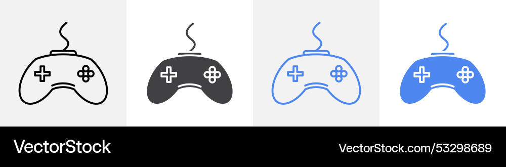 Controller-Icon set verwenden für web ui oder app Controller-Icon set verwenden für web ui oder app Vektorbild