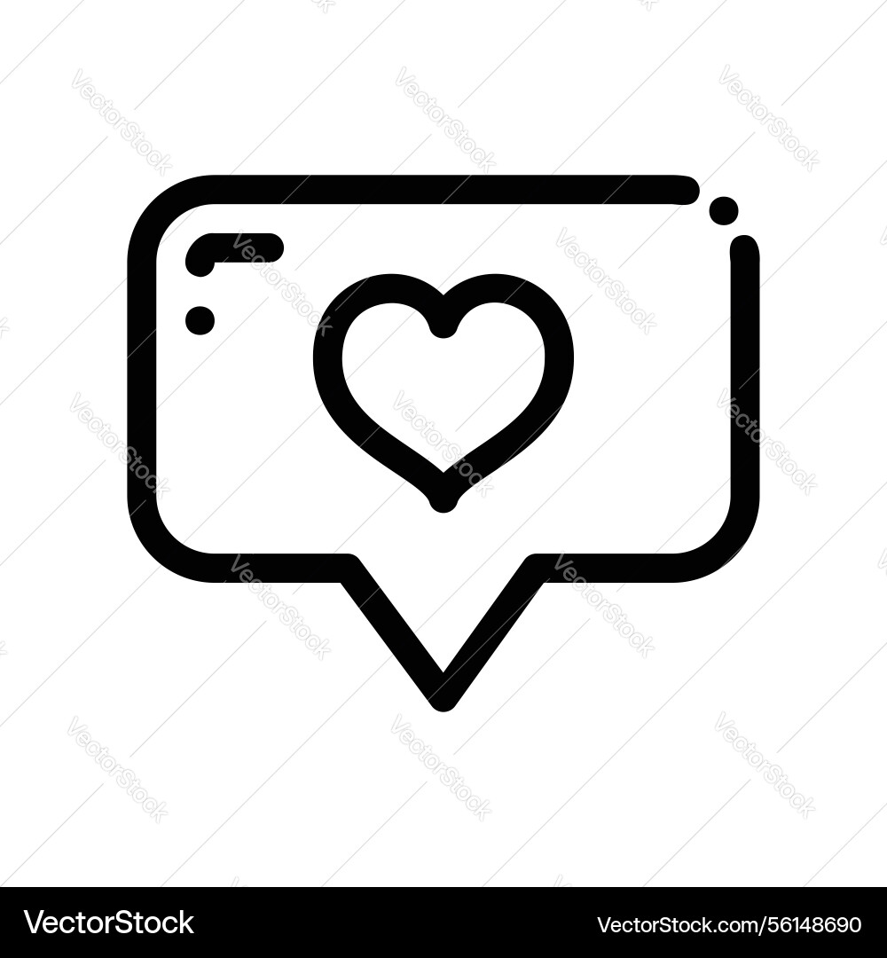 A minimal symbol representing subject message Vector Image