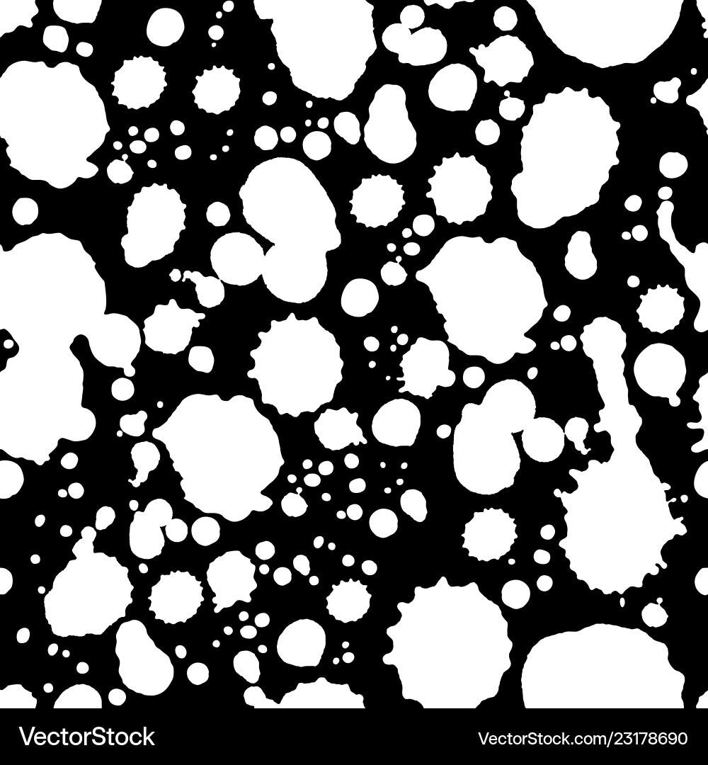 Abstract paint splashes and blots pattern Abstract paint splashes and blots pattern vector image