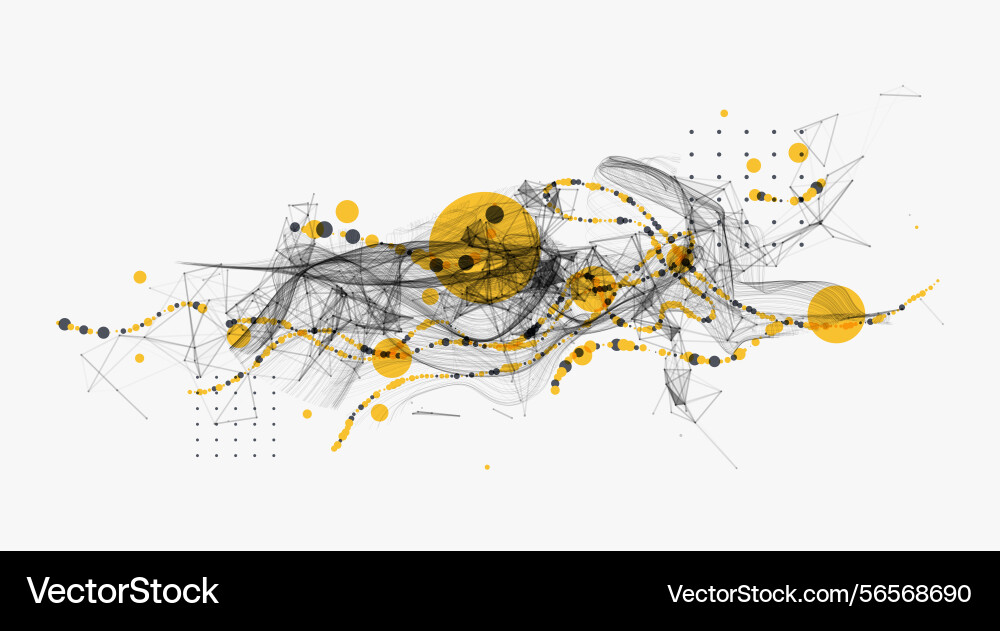 Abstract visualization of scientific data Abstract visualization of scientific data vector image