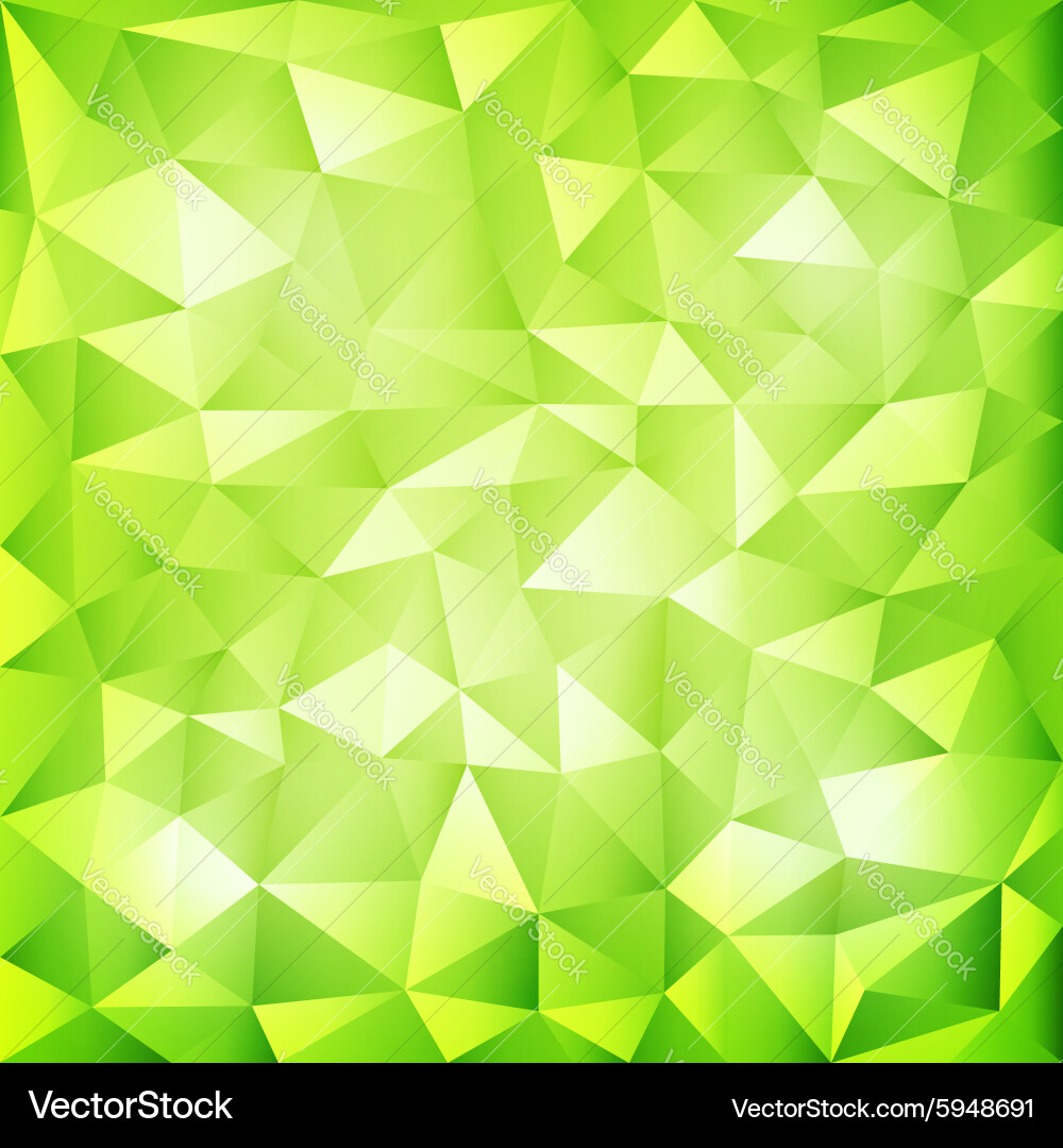 Abstract triangle background vector image