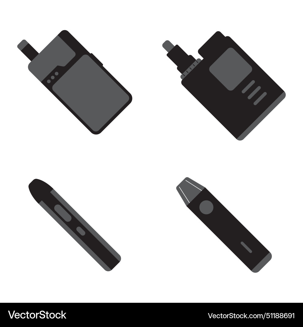 Vape pods icon Royalty Free Vector Image - VectorStock