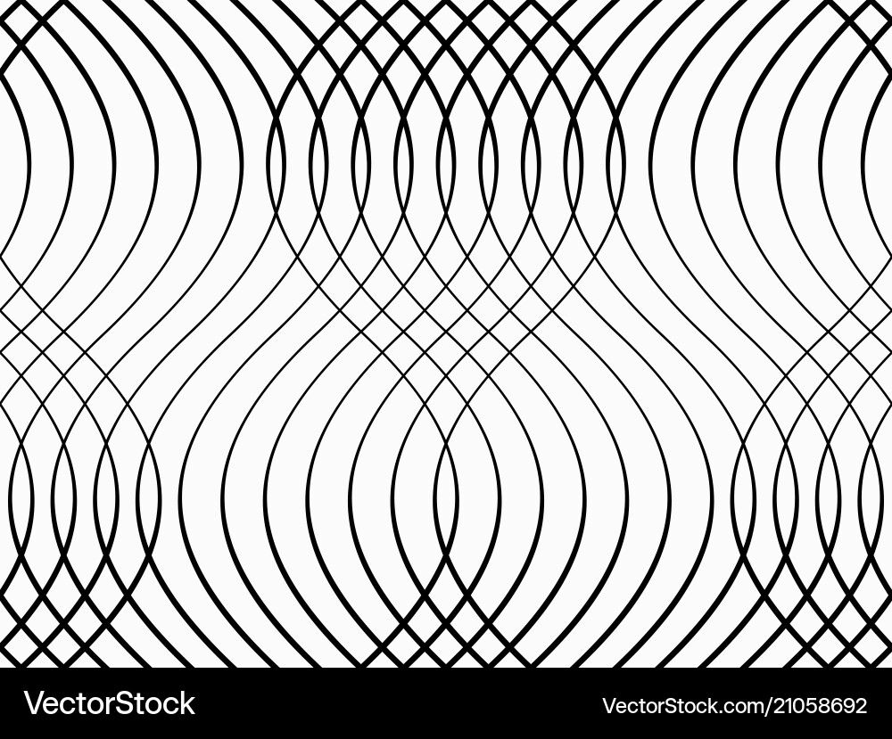 Abstract Wave Pattern vector image