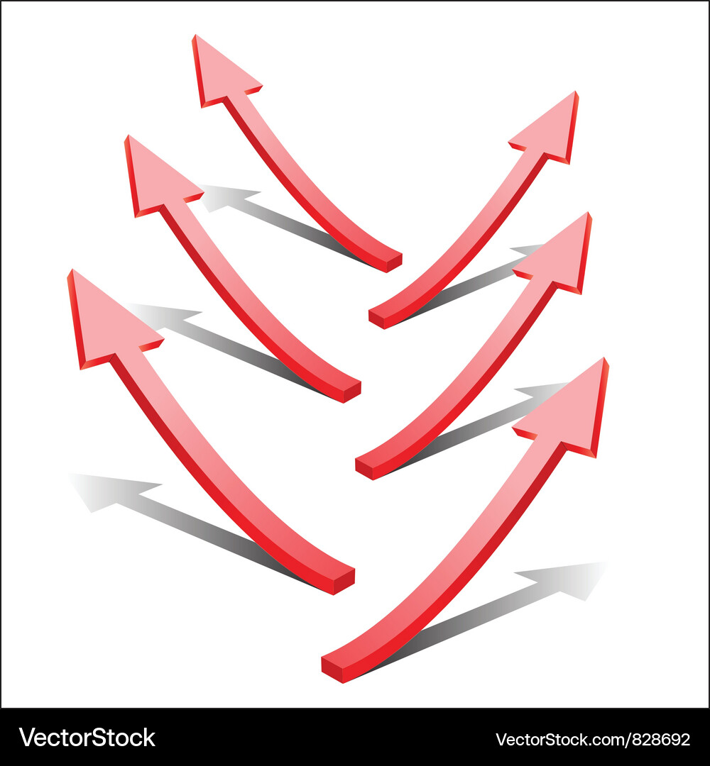 Arrow design Vector Image