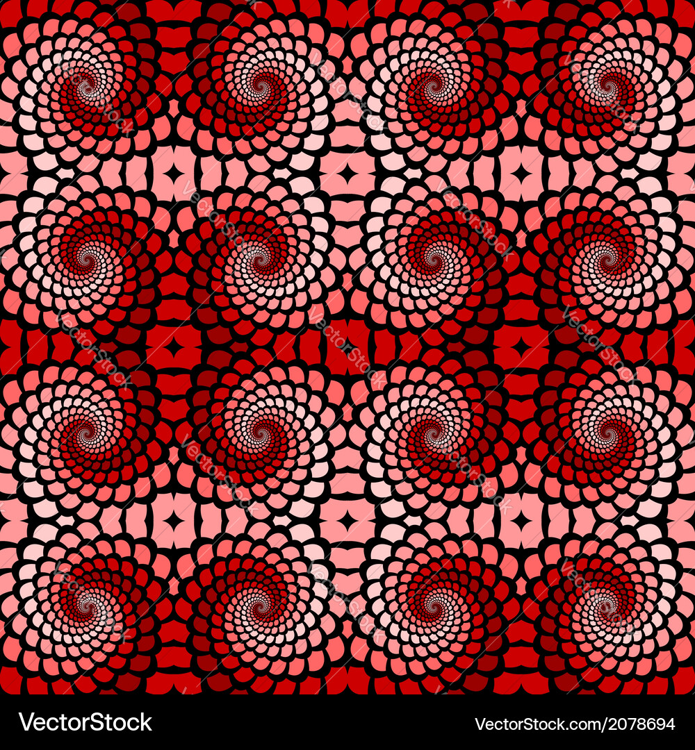 Design seamless colorful twirl movement pattern Vector Image