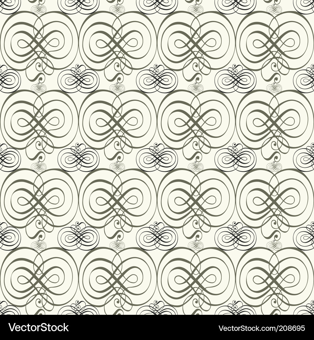 Elegant Swirl Pattern vector image