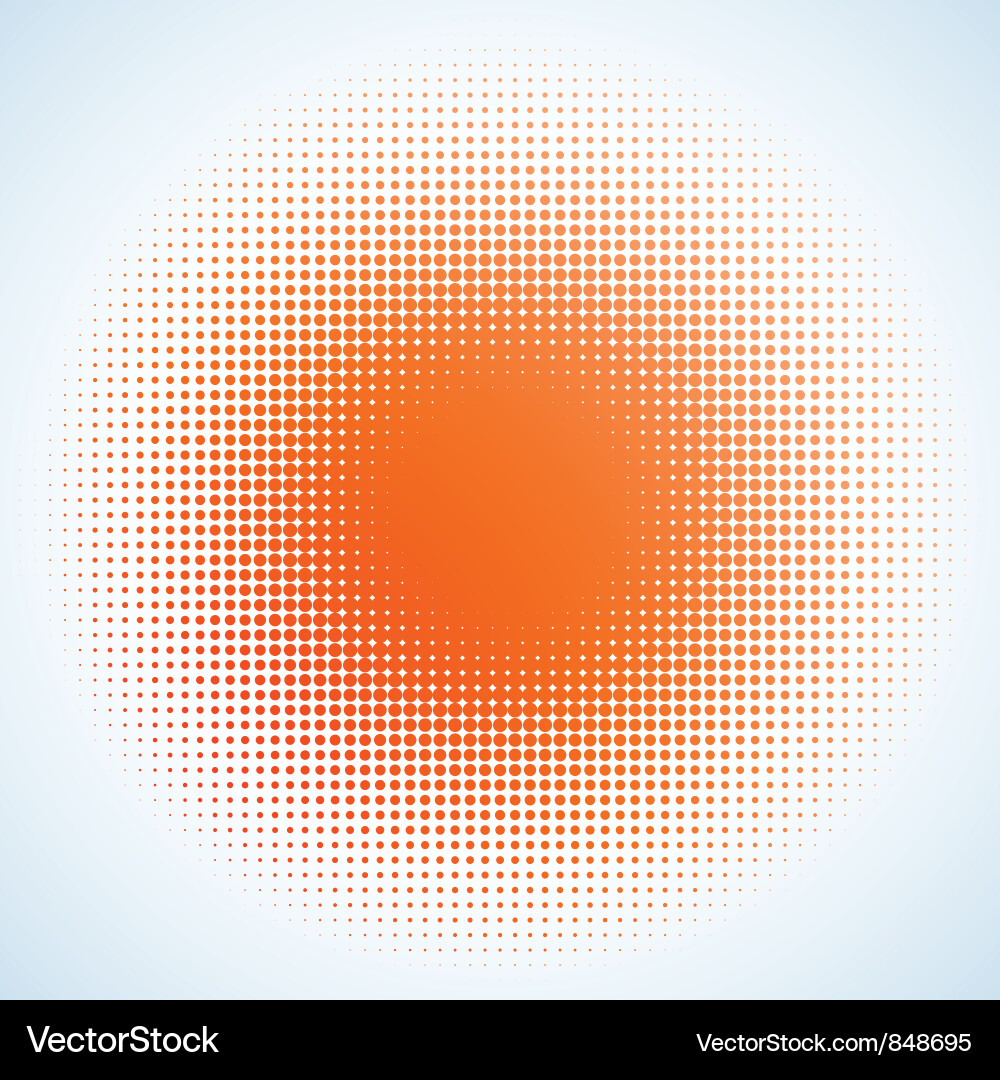 Retro Spotted Flash vector image