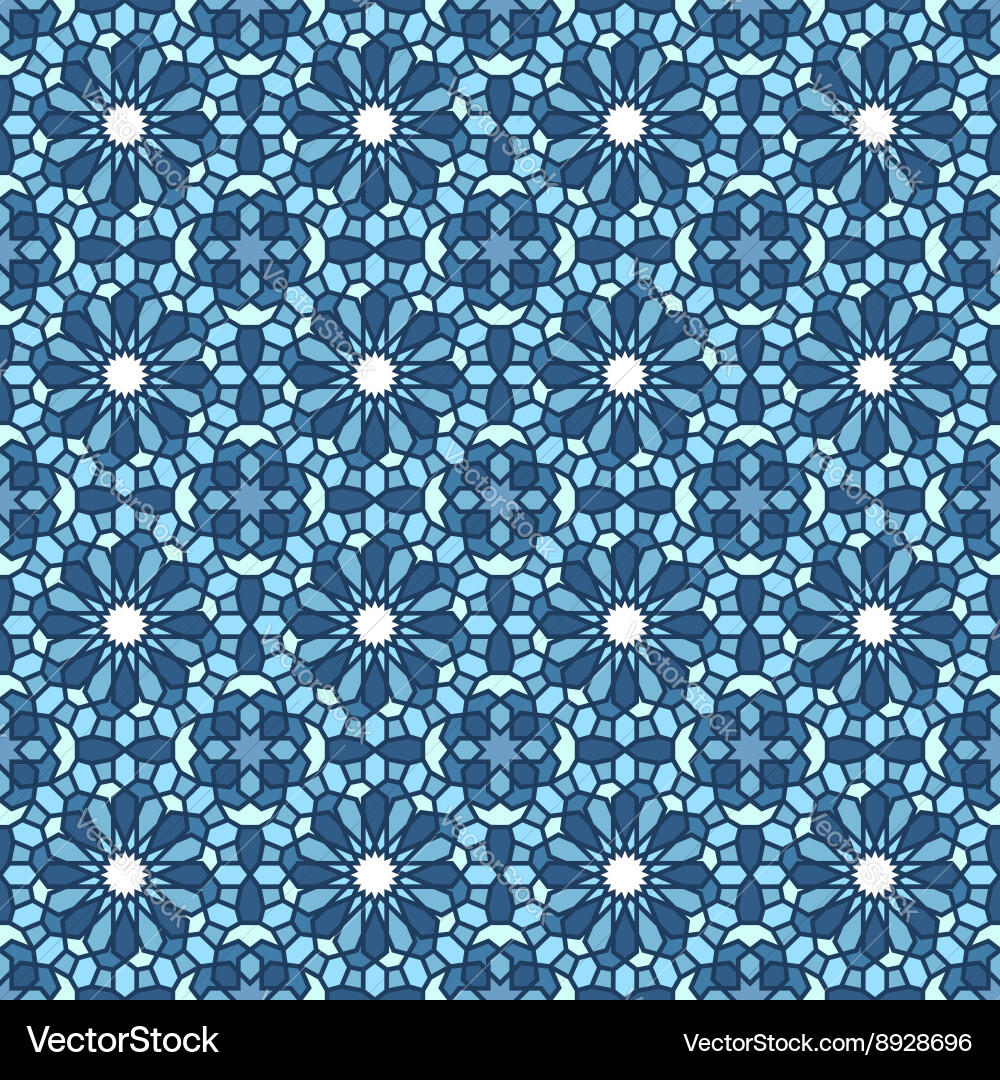 Intricate Mosaic Pattern Vector Image