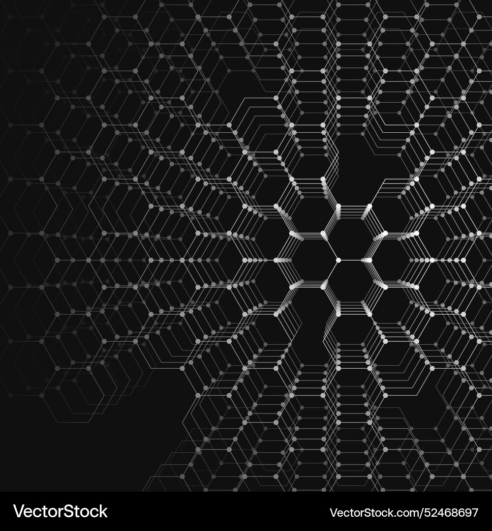Abstract background of hexagonal shapes Abstract background of hexagonal shapes vector image