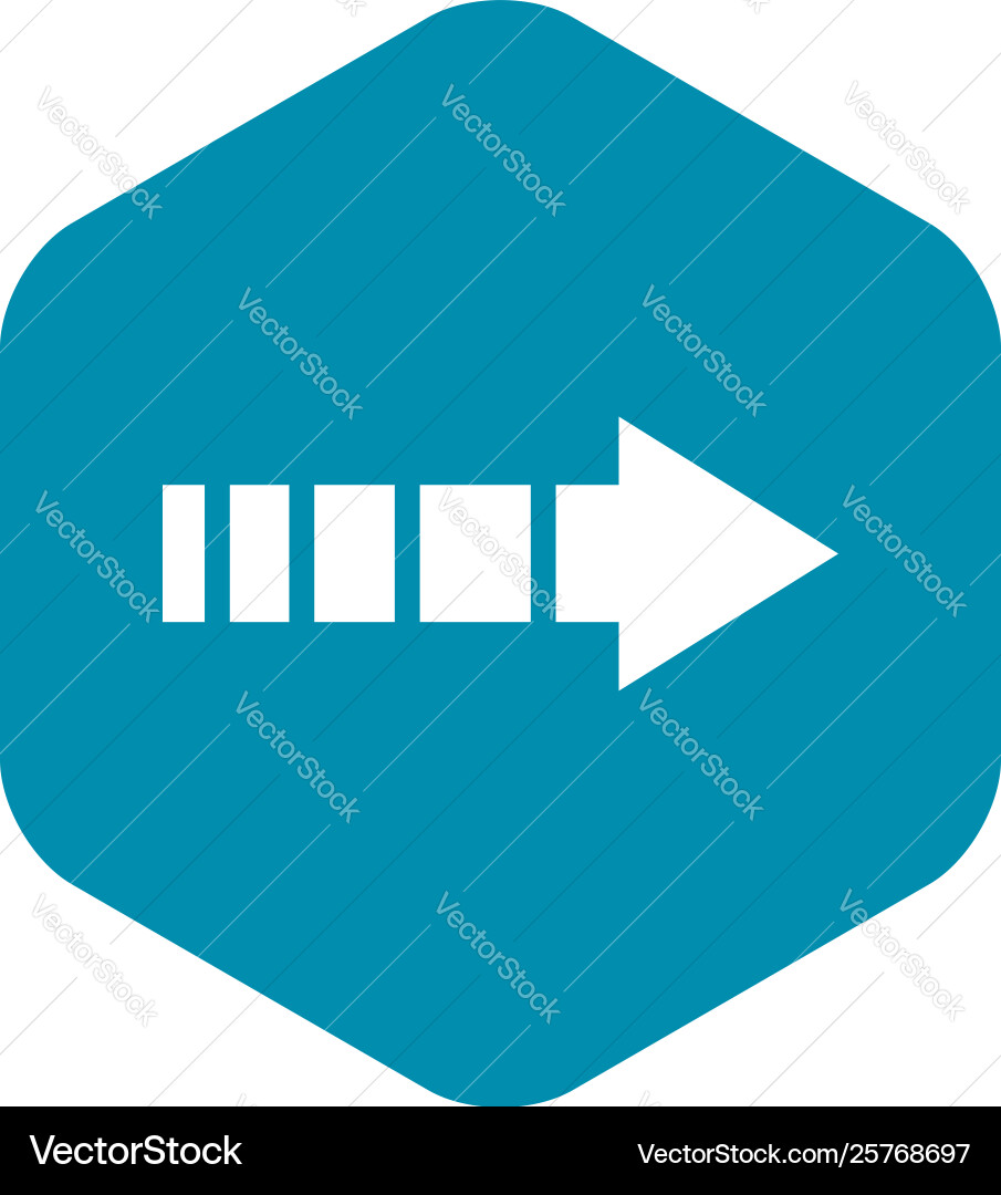 Cursor icon simple style Cursor icon simple style vector image