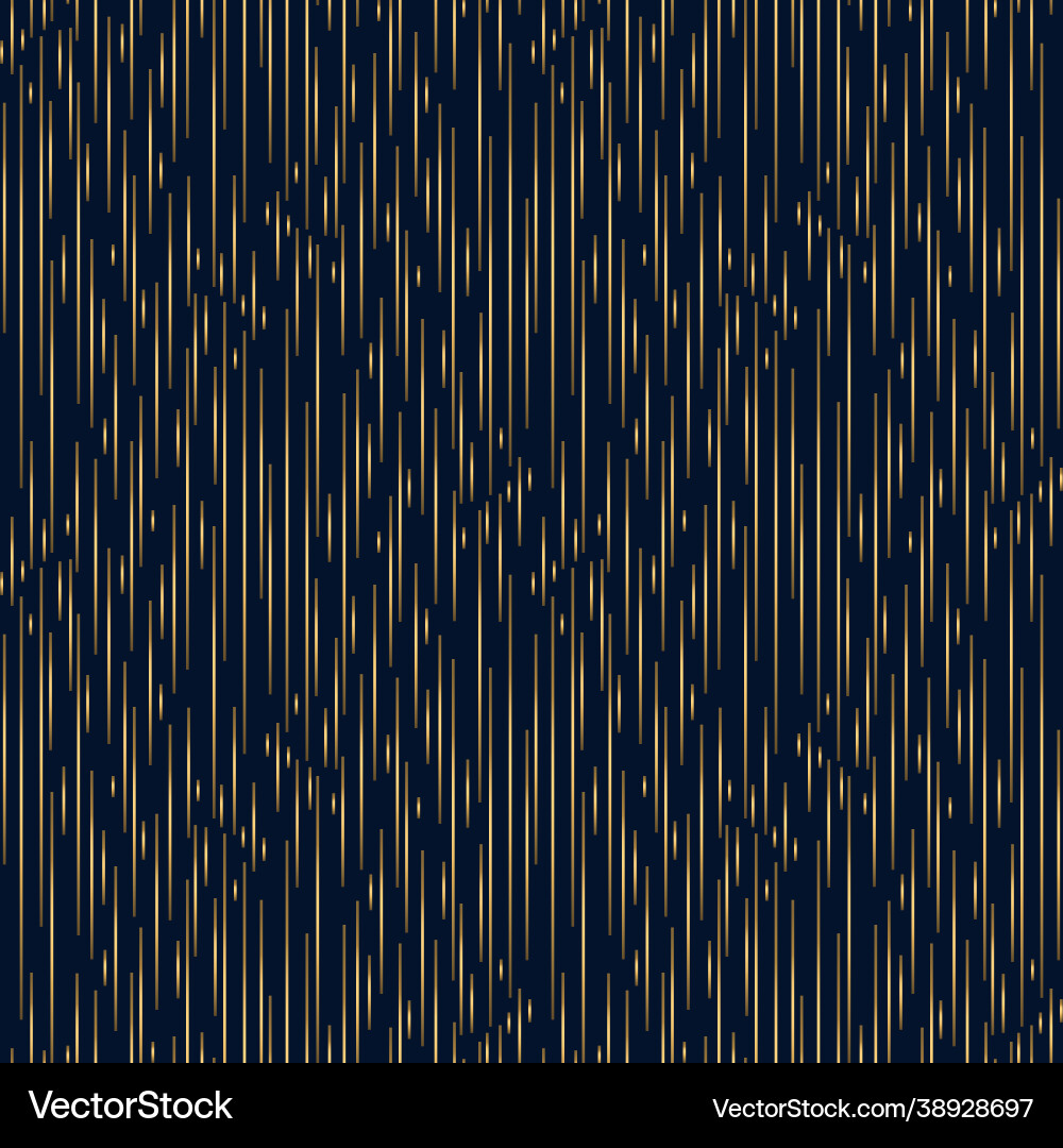 Golden Linear Abstract Pattern Vector Image