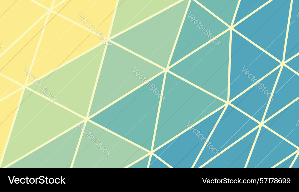 Abstract geometric triangular pattern cool-toned Vector Image
