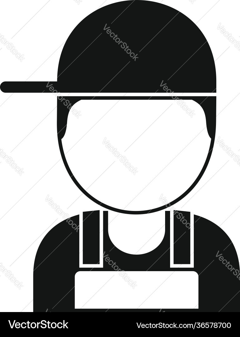 Auto mechanic icon simple style Vector Image