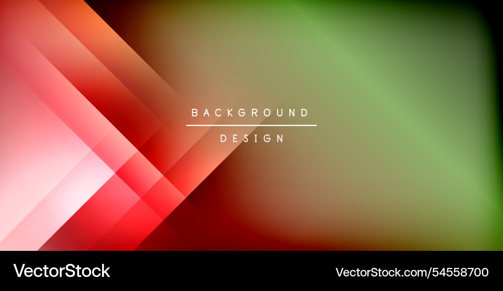 Dynamic shadow lines geometric shapes vector image
