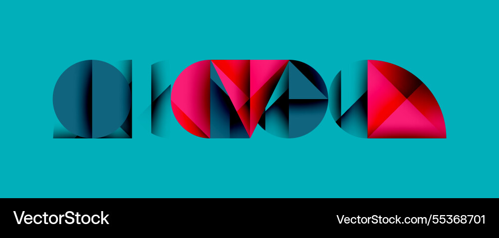 Abstract geometric background with layered Abstract geometric background with layered vector image