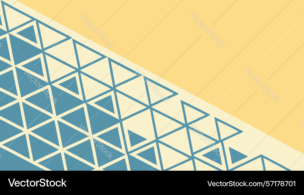 Abstract geometric triangular pattern dynamic vector image