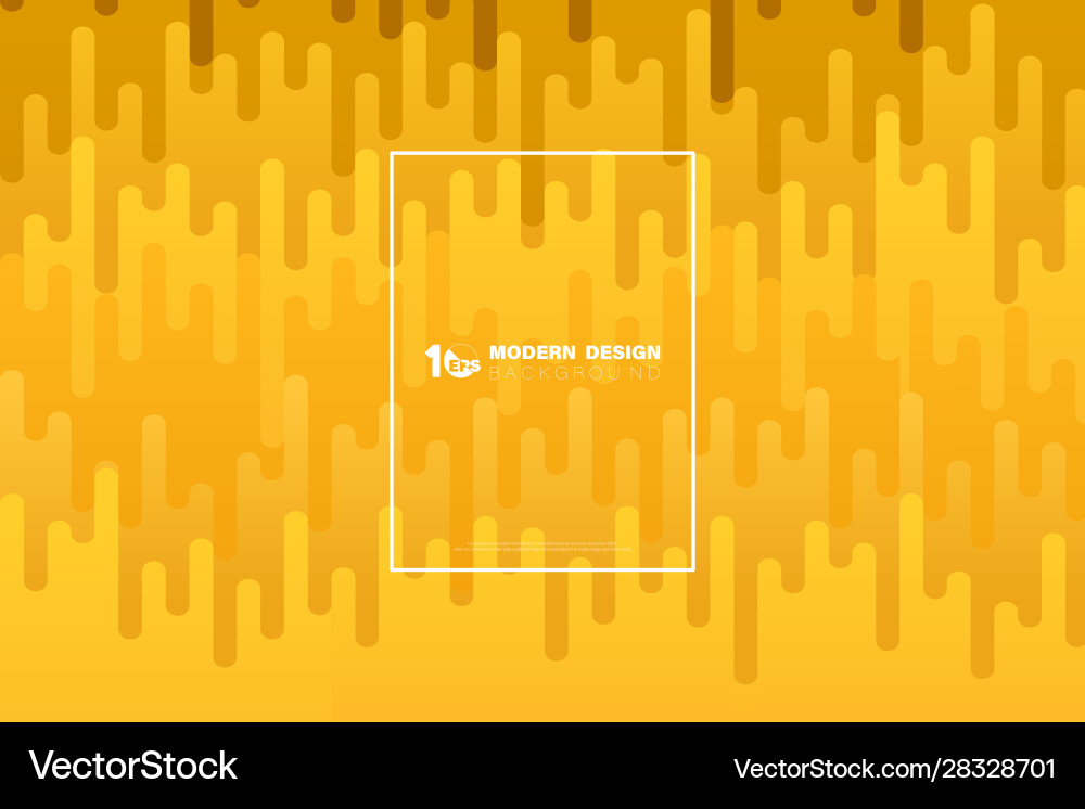 Abstract Stripe Pattern - Yellow vector image