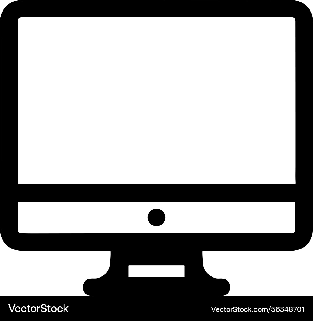 Computer icon symbol image Computer icon symbol image Vector Image