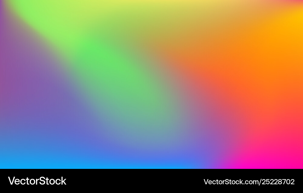 Abstract Colorful Gradient Background vector image
