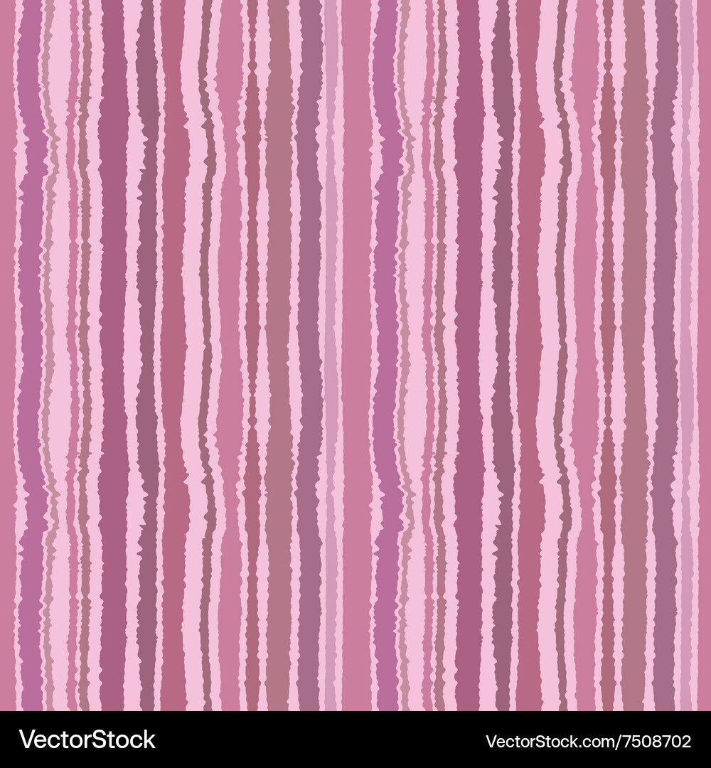 Seamless strip pattern vertical lines with torn Vector Image
