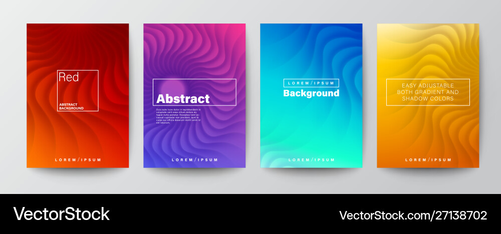 Set minimal abstract spiral circle curved Set minimal abstract spiral circle curved vector image