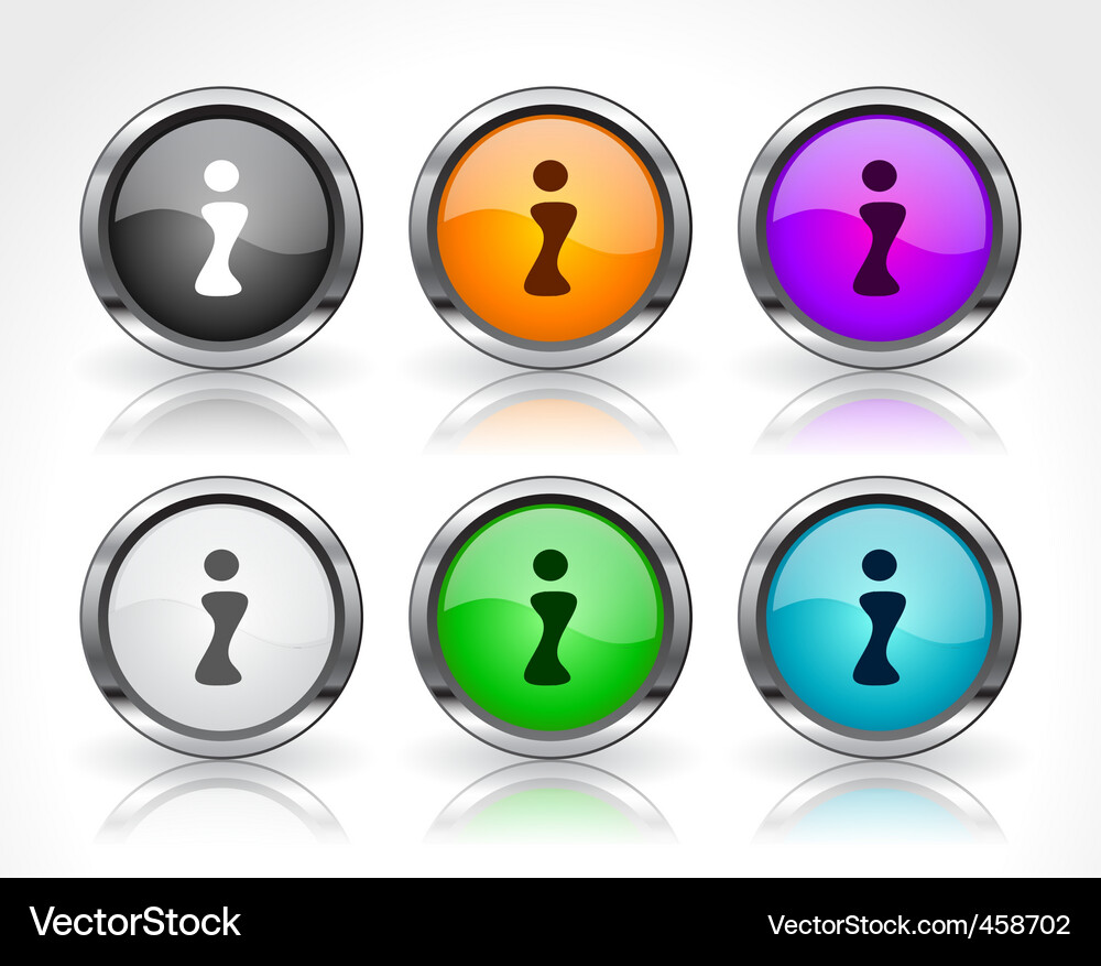 Website menu items Vector Image