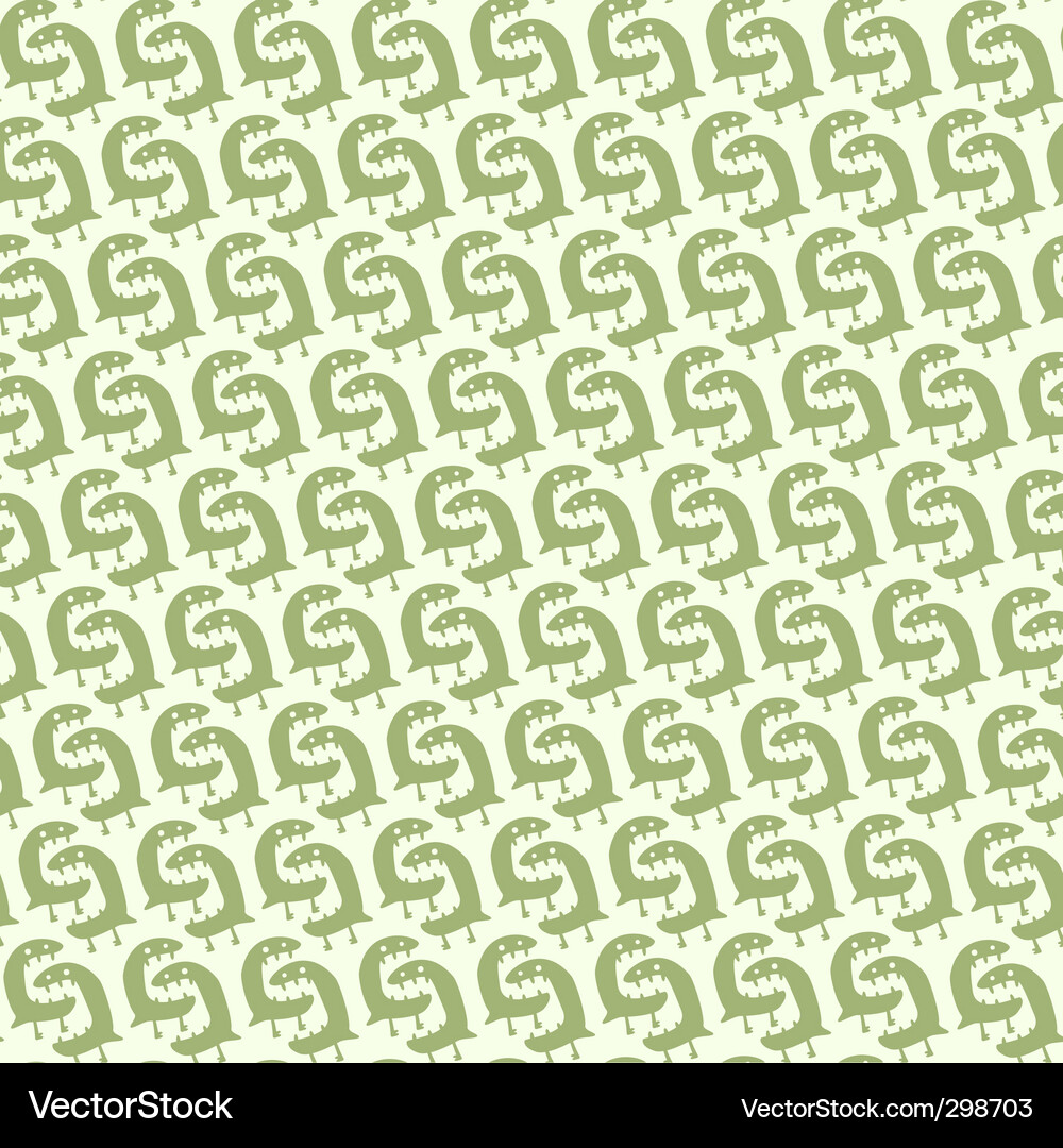 Monsters pattern Vector Image