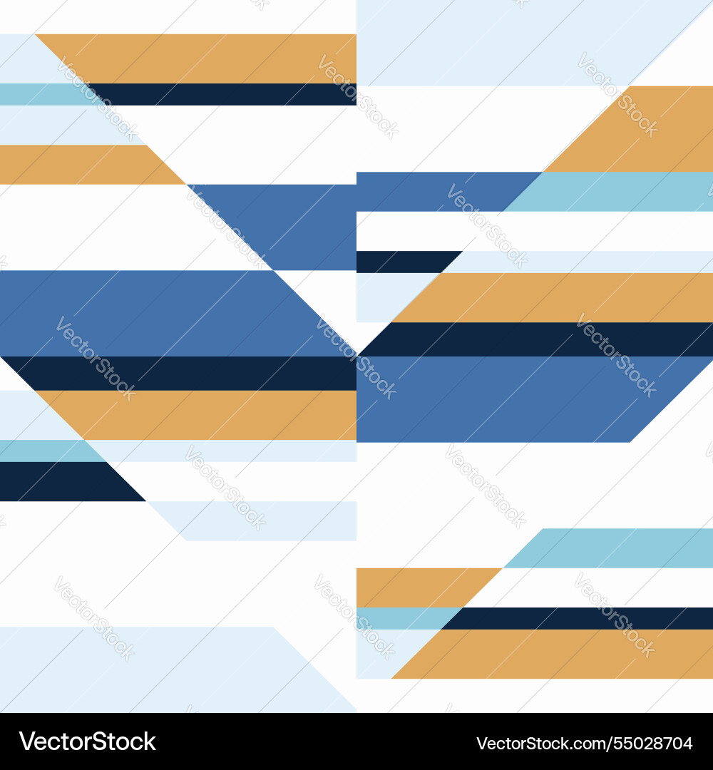Geometric abstract grid based pattern design vector image