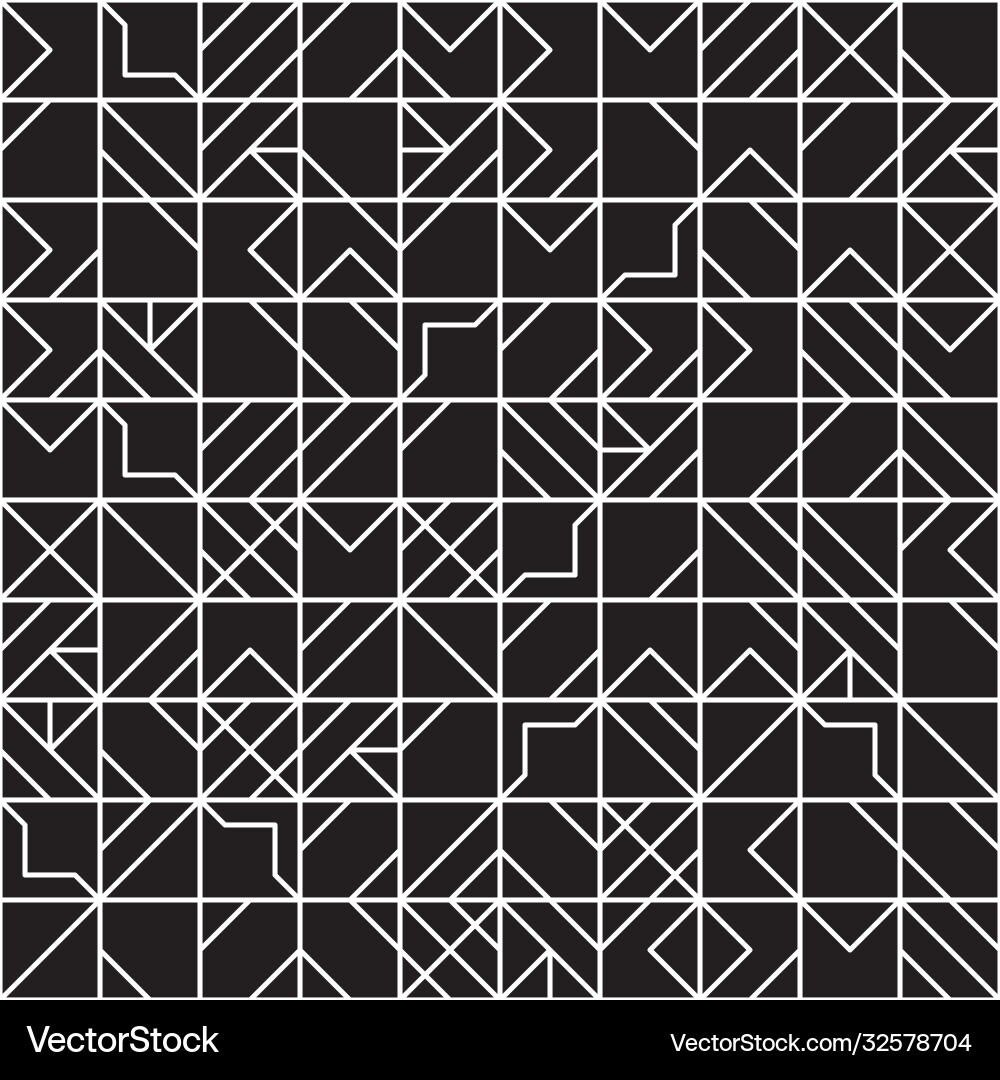 komplizierte geometrische nahtlose Muster-Design Komplizierte geometrische nahtlose Muster-Design vektorbild