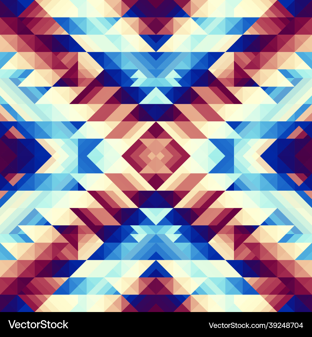 Seamless pattern background of a triangles Seamless pattern background of a triangles vector image