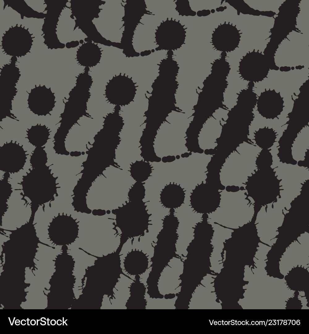 Abstract paint splashes and blots pattern Abstract paint splashes and blots pattern vector image