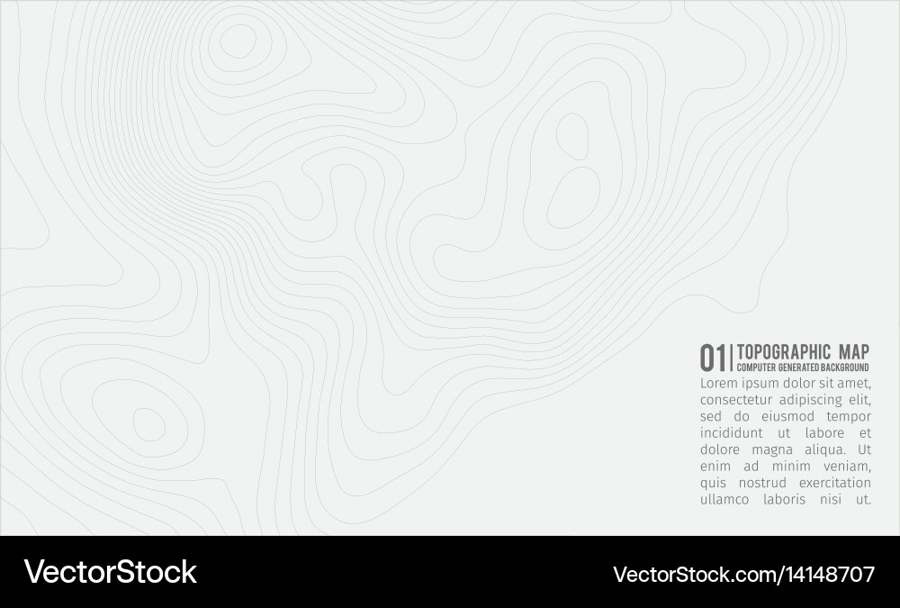 Topographic map background with space for copy Topographic map background with space for copy vector image
