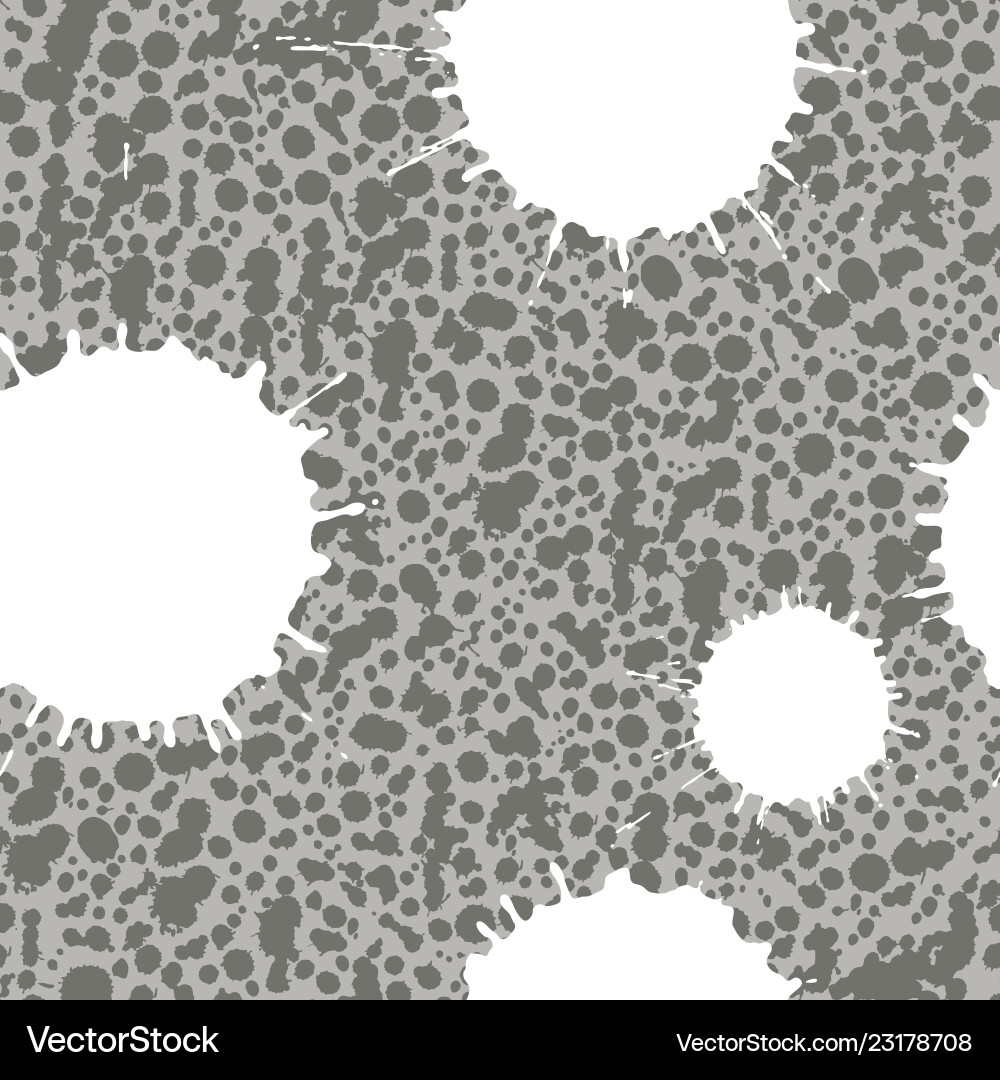 Abstract paint splashes and blots pattern Abstract paint splashes and blots pattern vector image