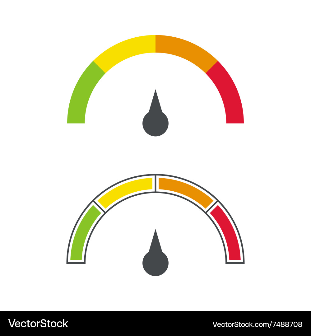 Measuring device vector image