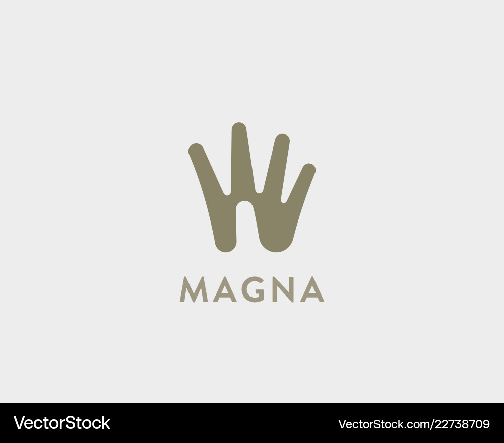Handfinger Logo negativer Raum Hilfe Handfinger Logo negativer Raum Hilfe vektorbild