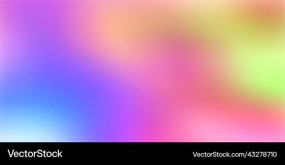 Abstract banner with colourful gradient design vector image