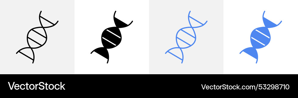 Dna Icon set verwenden für web ui oder app Dna Icon set verwenden für web ui oder app vektorbild