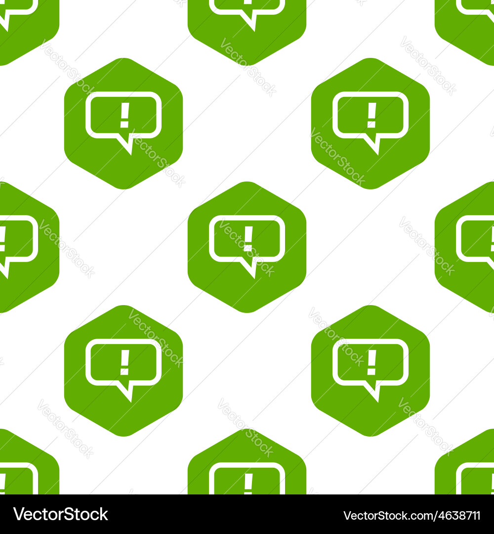 Answer message pattern vector image