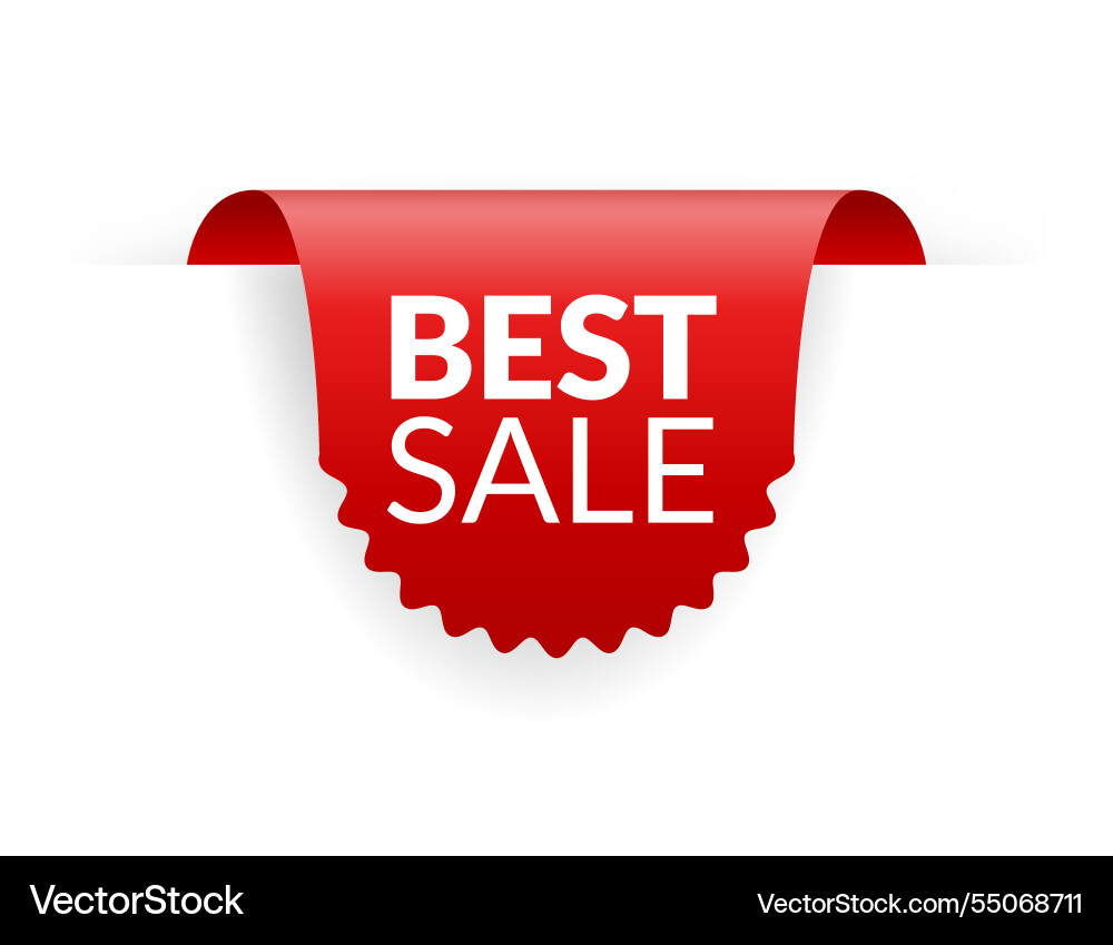 Ecken oder Bänder Icon Produkt rot Banner Preis Ecken oder Bänder Icon Produkt rot Banner Preis vektorbild